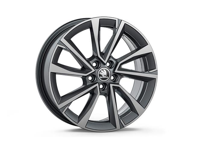 Felga aluminiowa 17" PROCYON antracyt metallic, szczotkowana