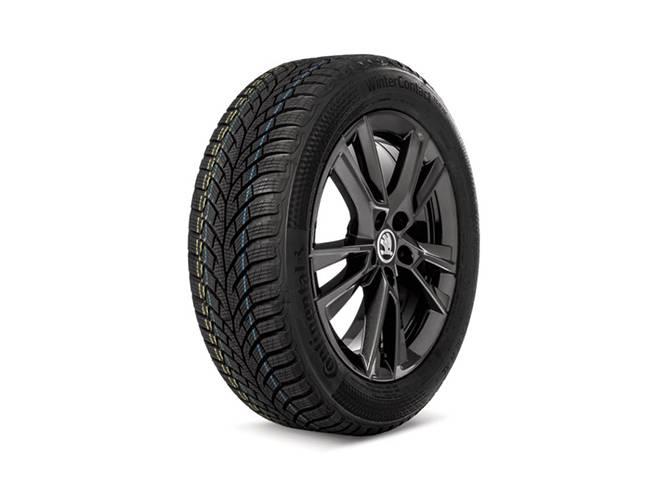 Koło kompletne zimowe aluminiowe Proxima lewe 16" Continental