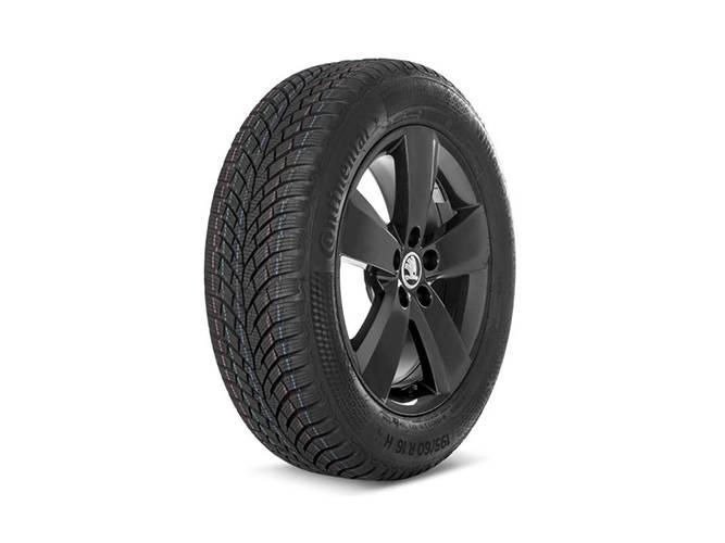 Koło kompletne zimowe aluminiowe Nanuq prawe 16" Continental
