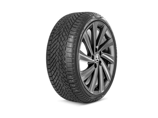 Koło kompletne zimowe aluminiowe Perseus lewe 18" Pirelli